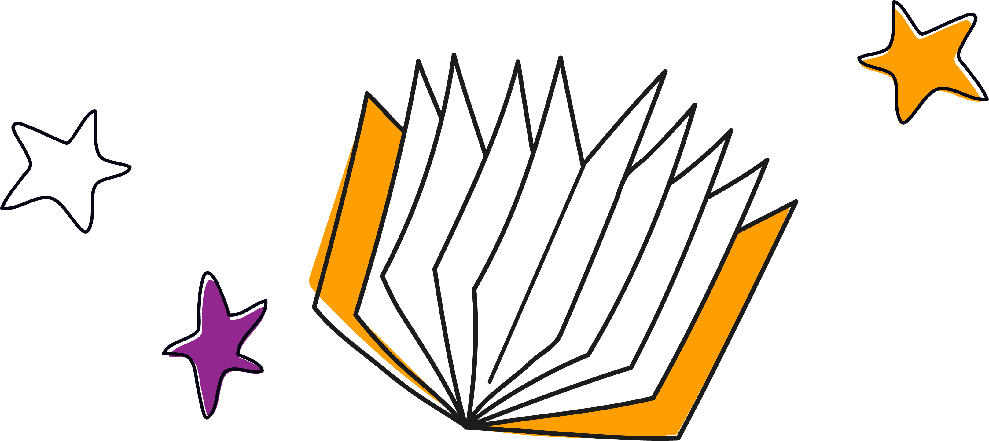 Illustration À Livre Ouvert
